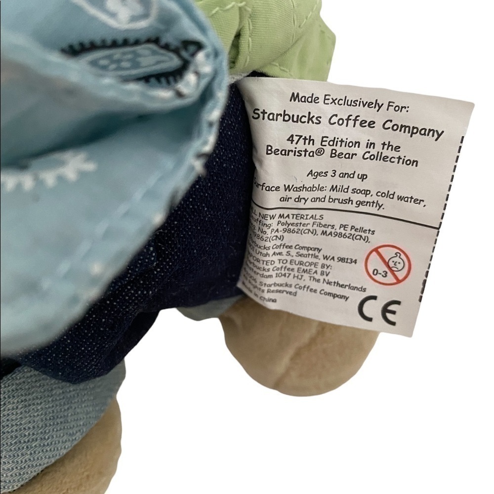 Starbucks | Vintage 2006 Collectible Bearista Bear Plush 47th Edition NW… - Picture 5 of 7